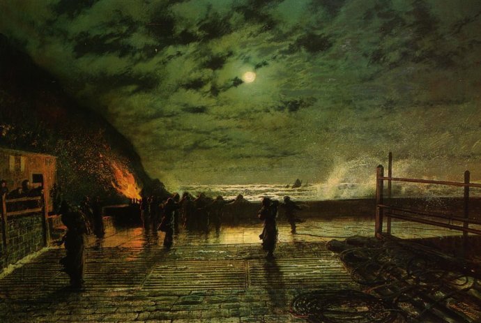 英国画家John Atkinson Grimshaw作品欣赏