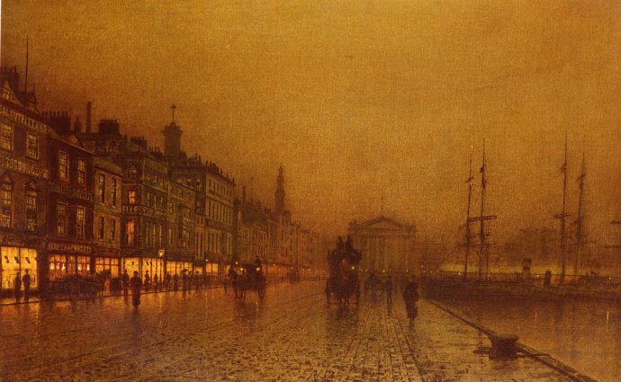 英国画家John Atkinson Grimshaw作品欣赏