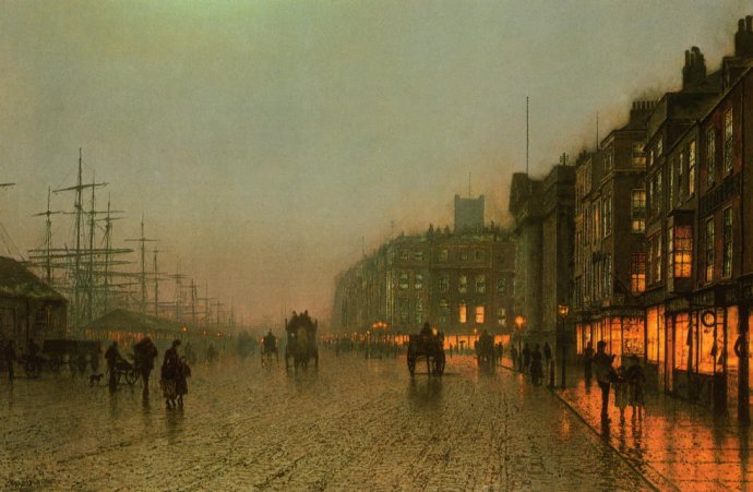 英国画家John Atkinson Grimshaw作品欣赏