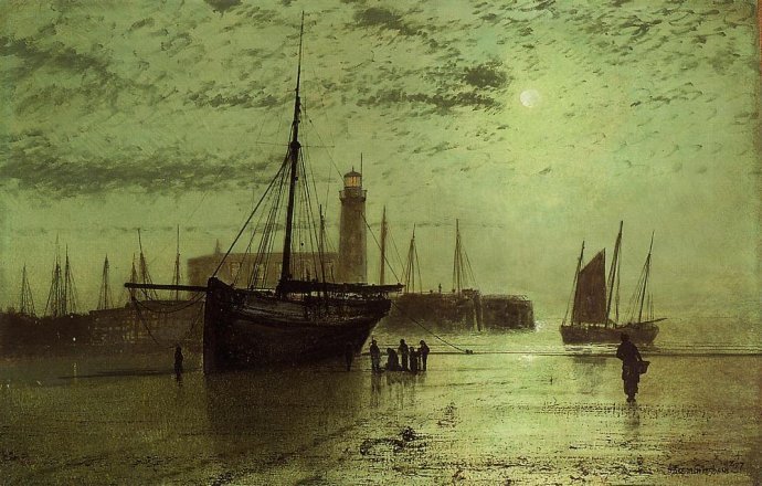 英国画家John Atkinson Grimshaw作品欣赏