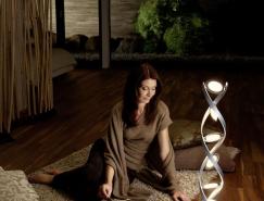 DNA螺旋雕塑：欧司朗PirOLED灯设计