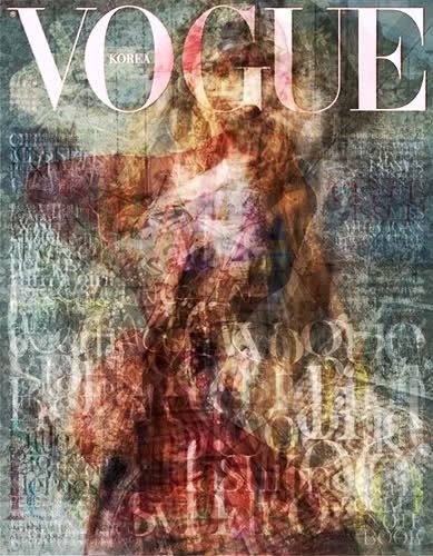 创意欣赏：Vogue 杂志封面合成拼贴