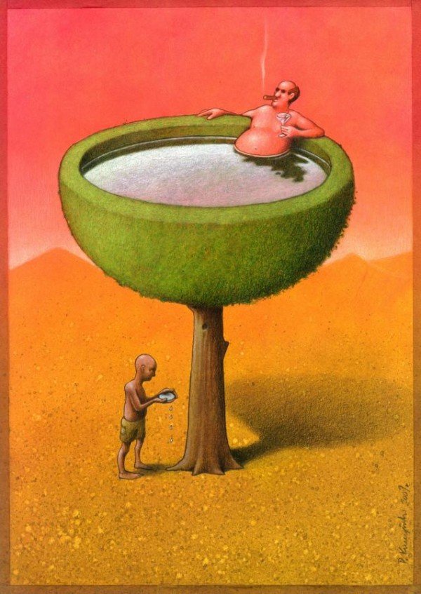 著名波兰艺术家Pawel Kuczynski插画作品