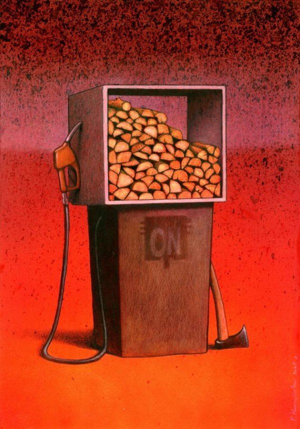 著名波兰艺术家Pawel Kuczynski插画作品