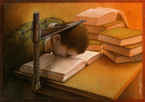 著名波兰艺术家Pawel Kuczynski插画作品