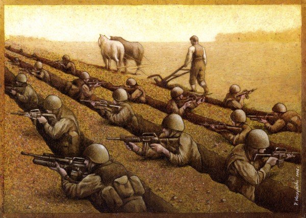 著名波兰艺术家Pawel Kuczynski插画作品