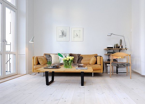 斯德哥尔摩一居室巧妙的室内设计