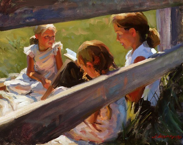 美国画家Jeffrey T. Larson：人物画作欣赏