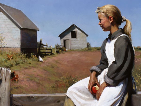 美国画家Jeffrey T. Larson：人物画作欣赏