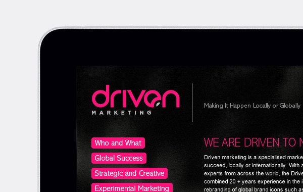 Driven Marketing品牌形象设计