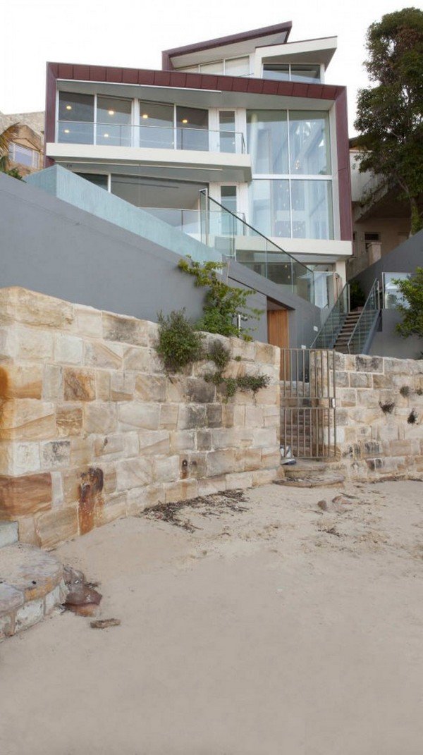 悉尼Point Piper现代别墅设计