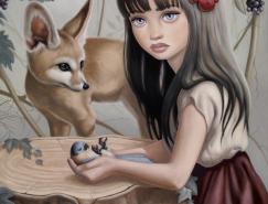 Ana Bagayan人物插画作品欣赏