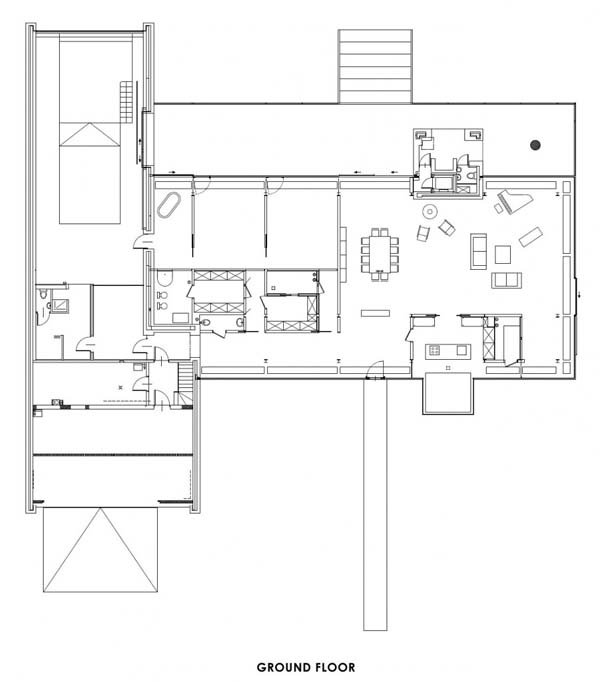 全玻璃钢框架结构：Jodlowa住宅设计