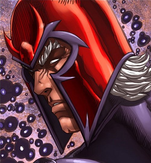 动漫人物插画：万磁王(Magneto):