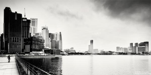Marcin Stawiarz黑白城市风光摄影