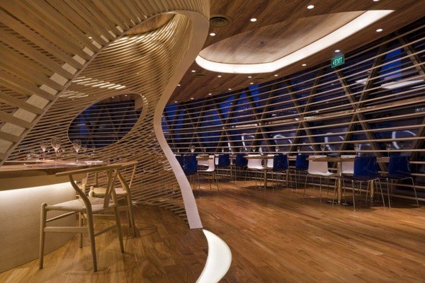 新加坡Nautilus创意餐厅设计