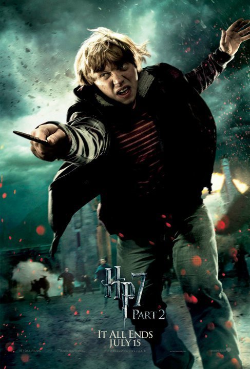 电影海报设计欣赏：哈利·波特与死亡圣器(下)