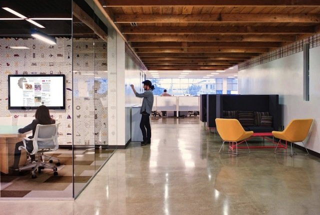 室内设计欣赏：AOL帕罗奥多(Palo Alto)新办公室