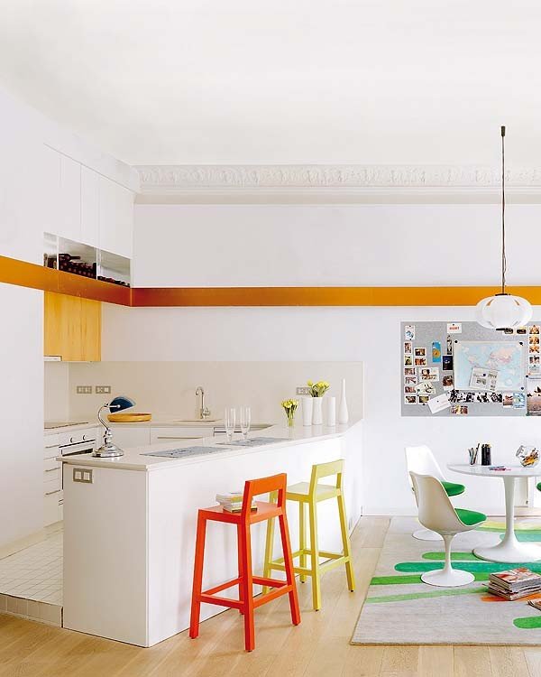 巴塞罗那105平米复式公寓设计