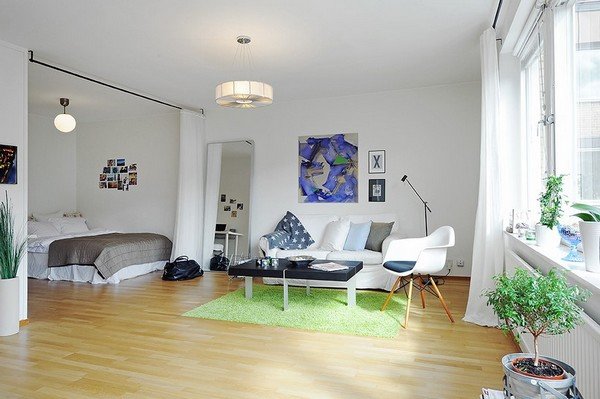 舒适温馨的44平米小公寓设计