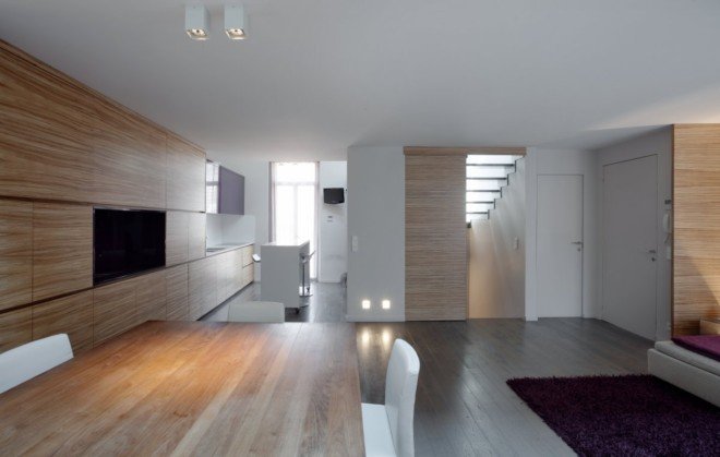 摩纳哥一套复式公寓室内设计