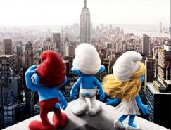 电影海报欣赏：蓝精灵(The Smurfs)
