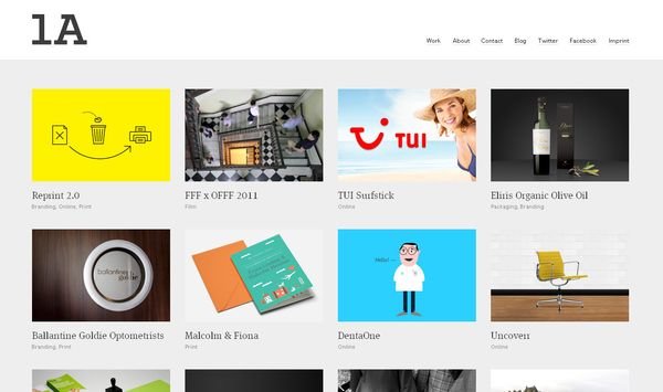 35个极简风格Web设计