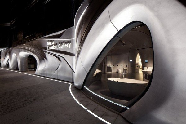 Zaha Hadid作品：乐家卫浴伦敦展厅