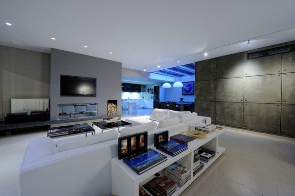 希腊精致的现代公寓设计