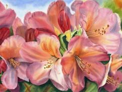 美丽的玫瑰花：DorisJoa绘画欣赏