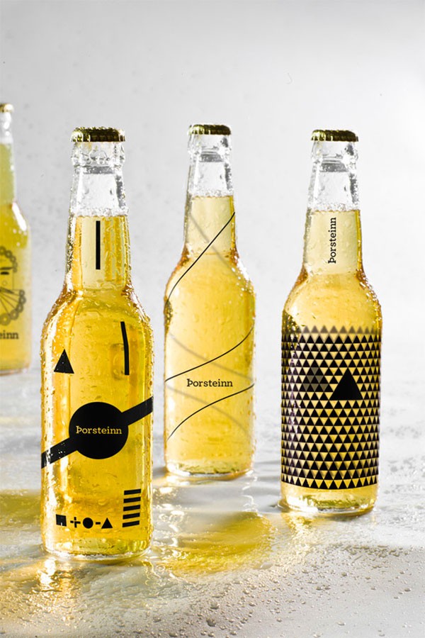50个漂亮的创意啤酒瓶包装设计