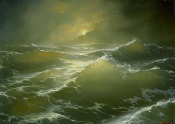 George Dmitriev海景绘画作品