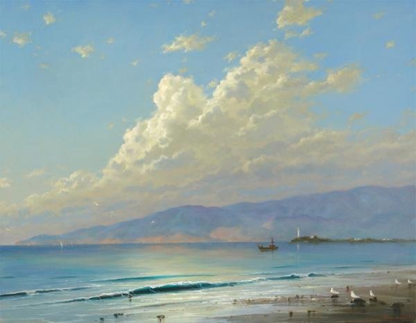 George Dmitriev海景绘画作品