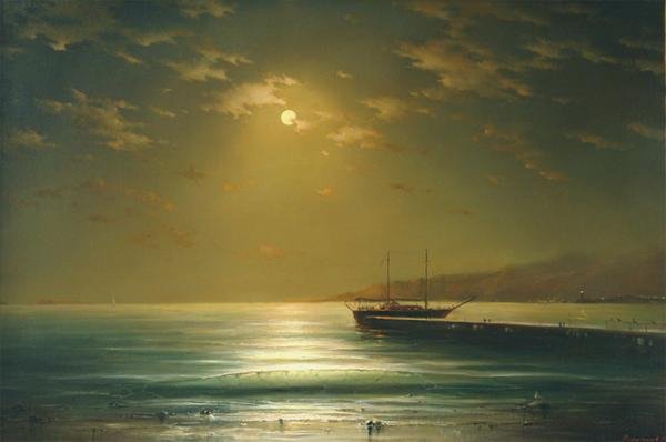 George Dmitriev海景绘画作品