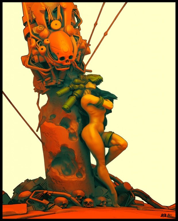 Pascal Blanche 3D角色设计