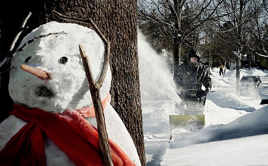 冬天雪景摄影作品