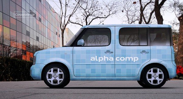 品牌设计欣赏：Alpha Comp