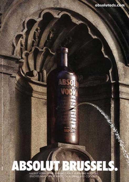 品牌广告欣赏：绝对伏特加 (Absolut Vodka)