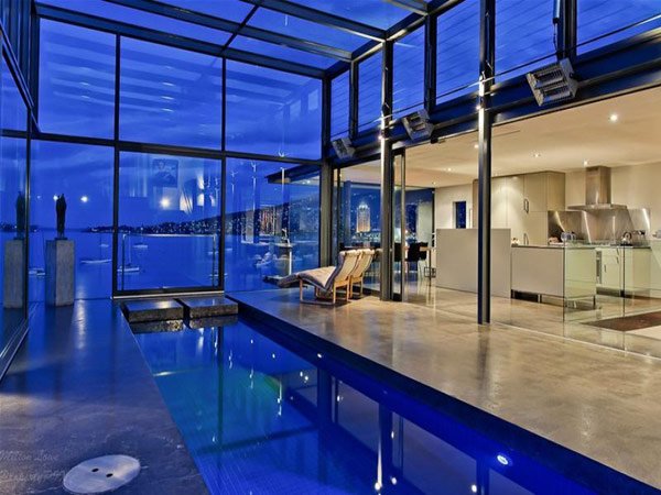 澳大利亚Kay House玻璃透明住宅设计