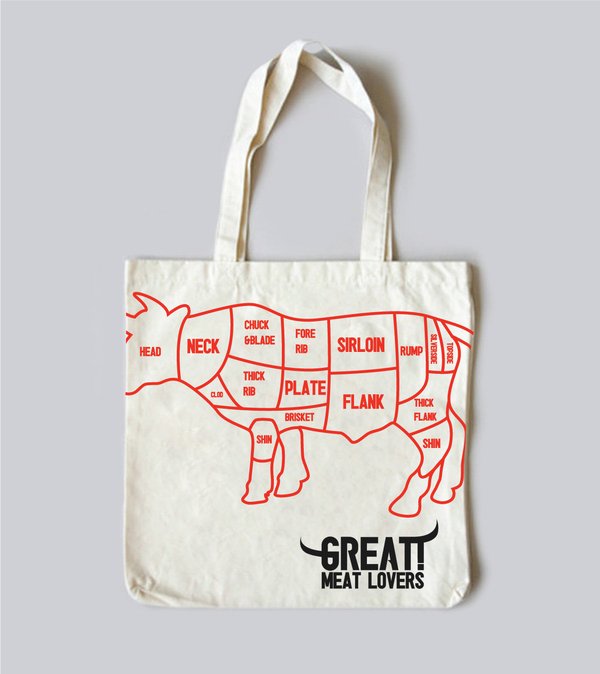 品牌设计欣赏：Butcher Great! Meat Lovers