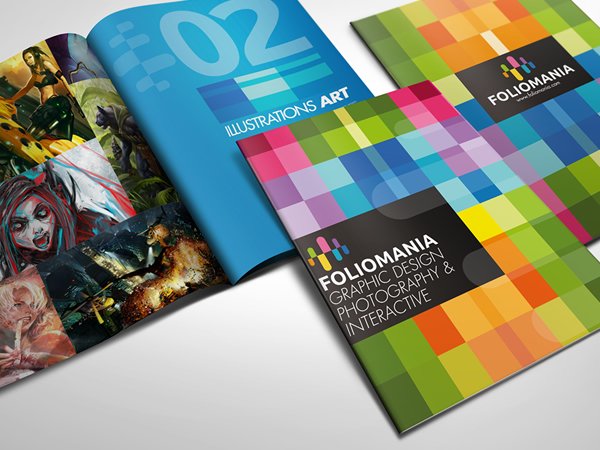 Foliomania：充满活力色彩的设计师作品画册