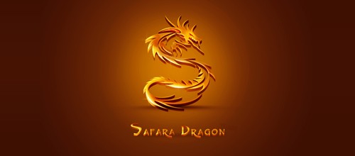 标志设计元素运用实例：龙(二)