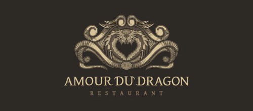 标志设计元素运用实例：龙(二)