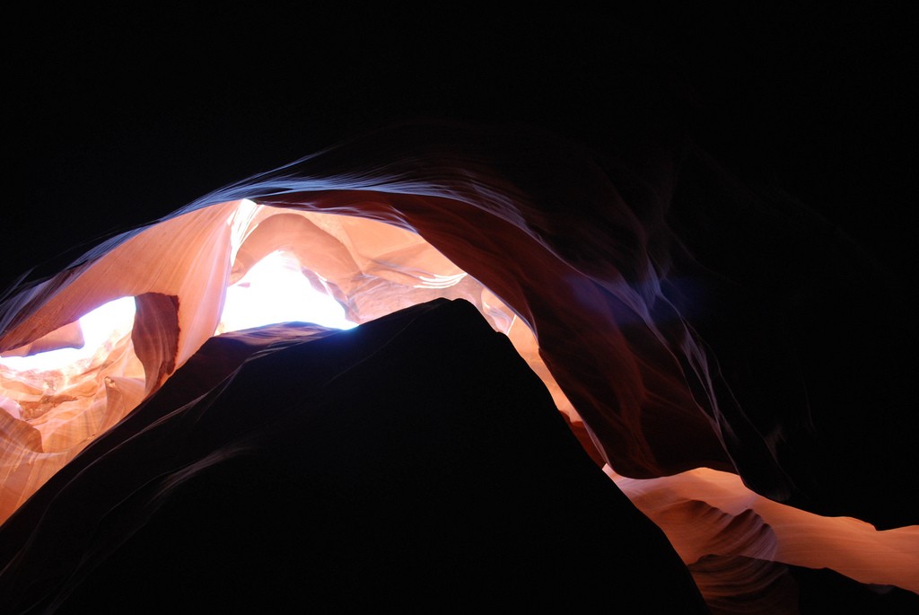 地质摄影：羚羊峡谷（Antelope Canyon)