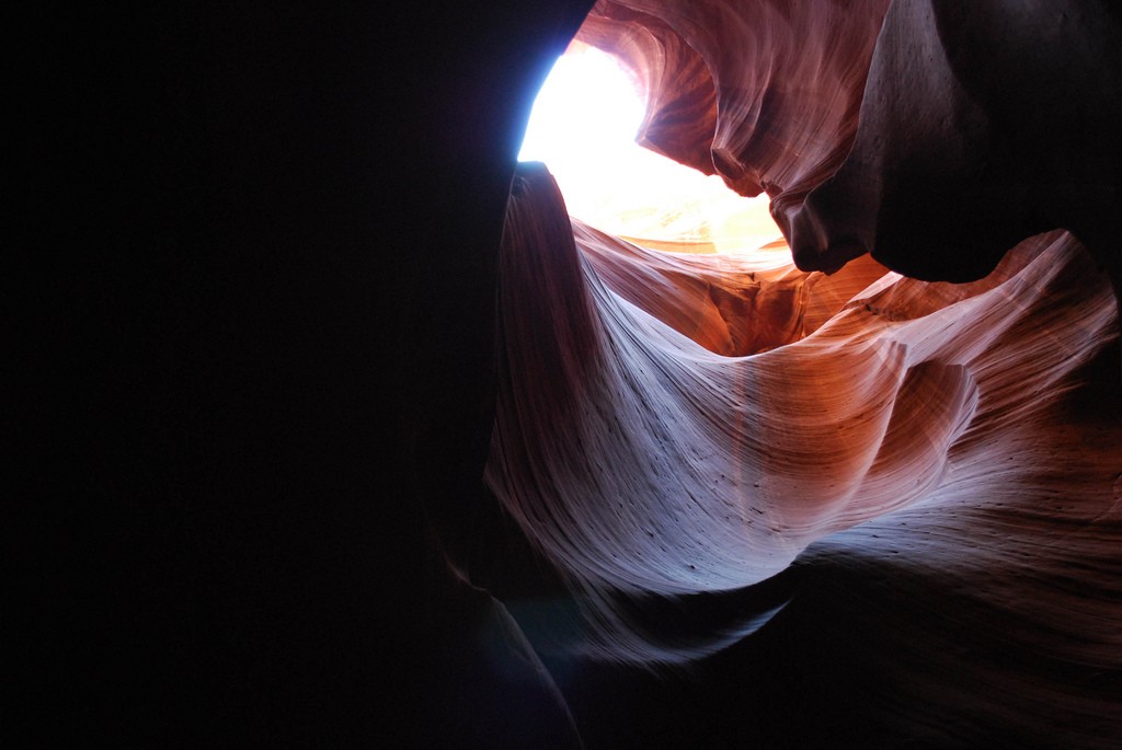 地质摄影：羚羊峡谷（Antelope Canyon)