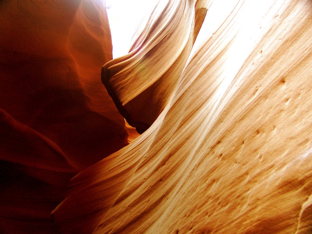 地质摄影：羚羊峡谷（Antelope Canyon)