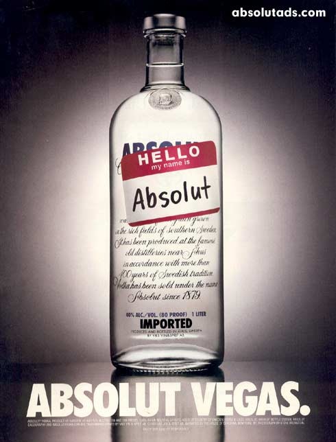 Absolut(绝对伏特加) 城市系列广告欣赏