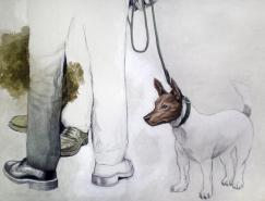 Juliano Lopes素描绘画作品