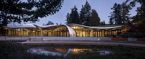 建筑欣赏：加拿大VanDusen植物园游客中心