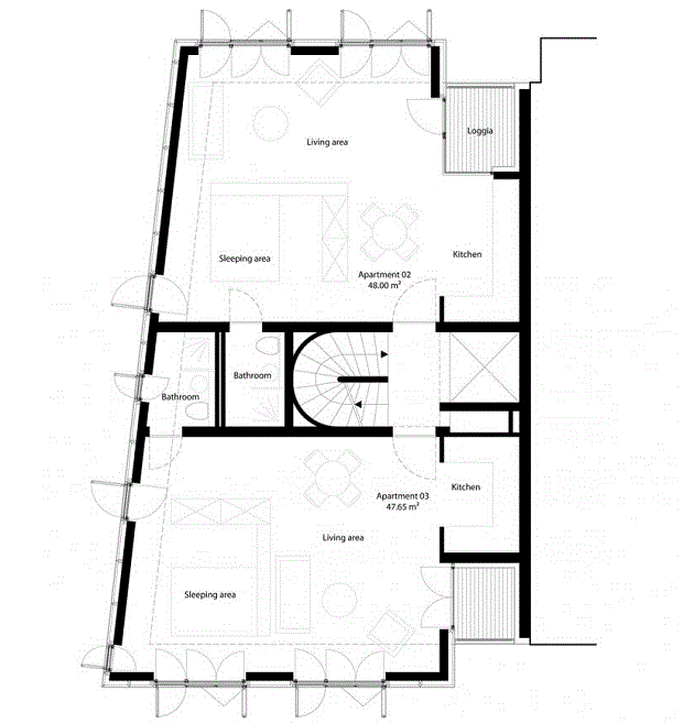 建筑与街头艺术结合: 卢森堡多层住宅设计